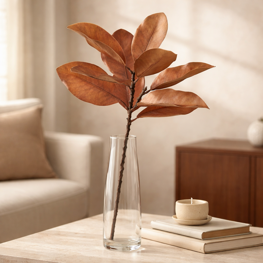 Golden Brown Almond Stem-21"