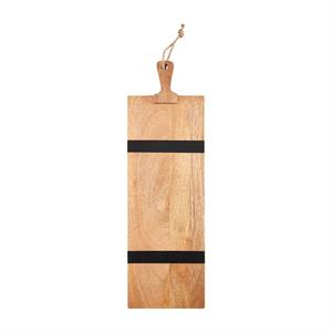 TWO BLACK STRIPES LONG BOARD