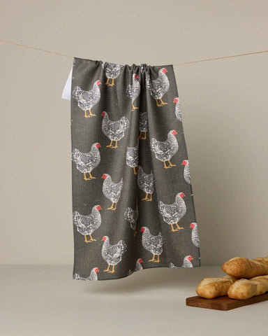 Geometry - Hen House Tea Towel