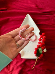 Candy Cane Hoops