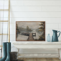 Kendrick Home - Dock By The Lake: 16x10