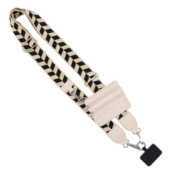 Save The Girls - Clip & Go Crossbody Strap w/Zippered Pouch: Leopard