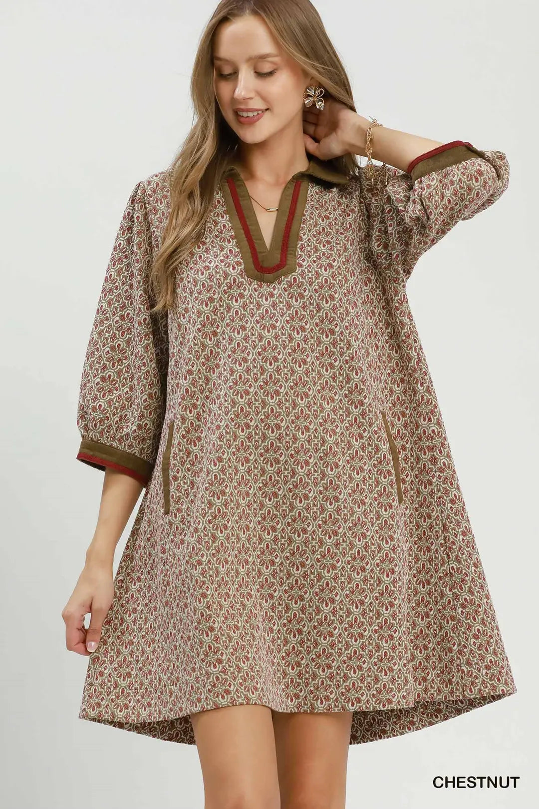 Jacquard Dress