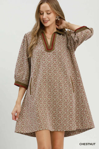 Jacquard Dress
