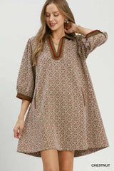 Jacquard Dress