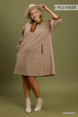 Jacquard Dress