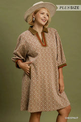 Jacquard Dress