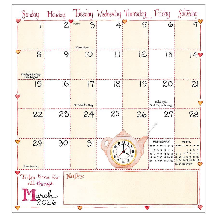 2026-2027 Susan Branch Small Monthly Pocket Planner