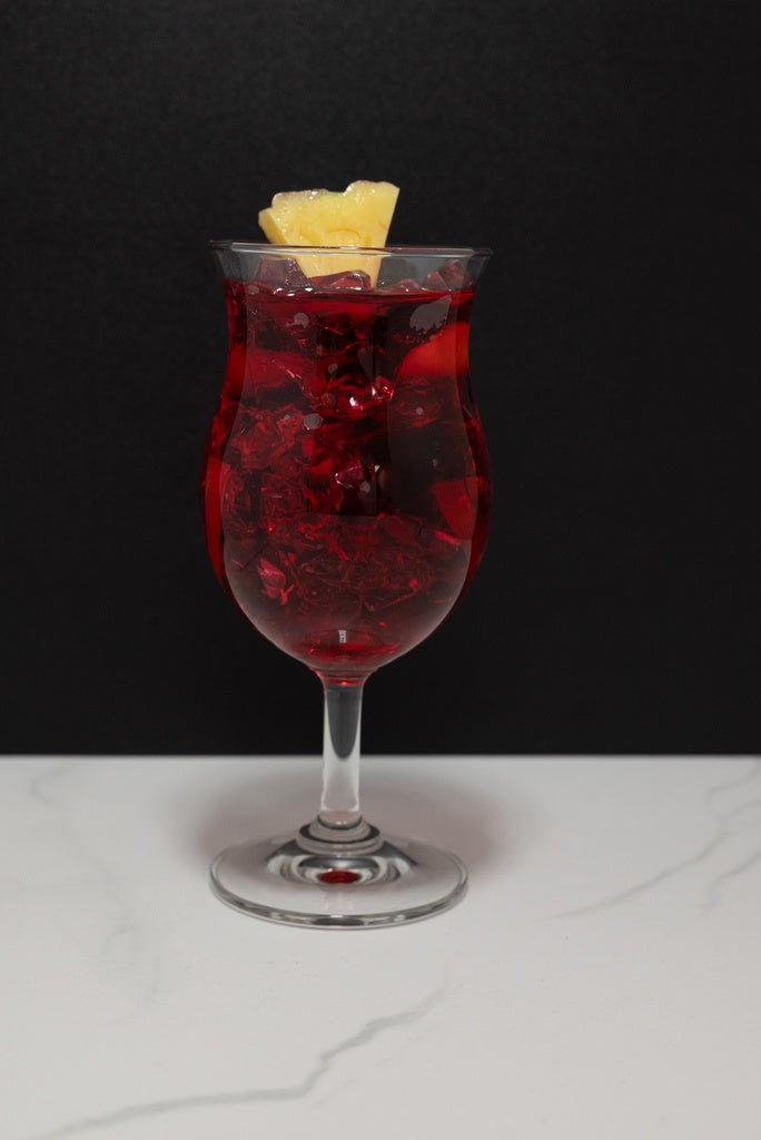 Faux Sangria Glass
