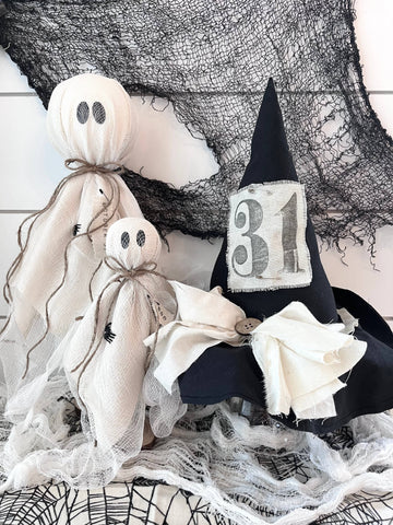 Primitive Witch Hat Black