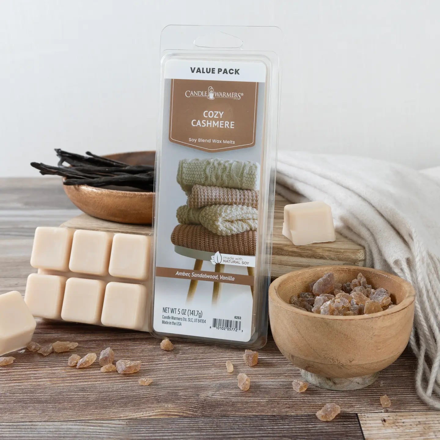 Cozy Cashmere 5oz Wax Melt