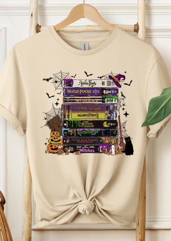 Vintage Halloween VHS Movies Shirt