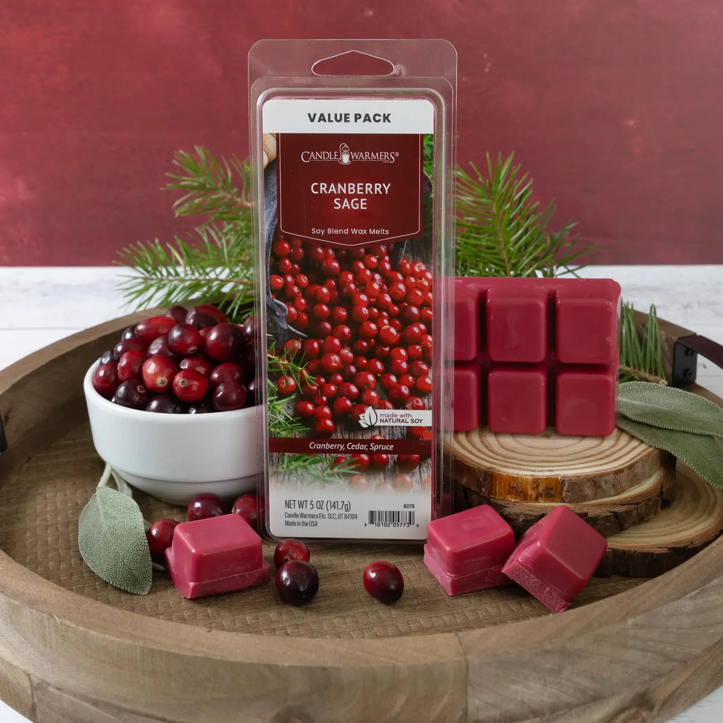 Cranberry Sage 5oz Wax Melts