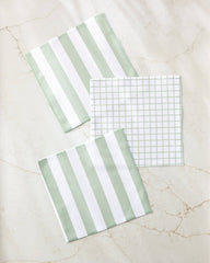 Geometry - Sweet Mint Dishcloth Set
