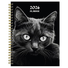 2026 Pretty Kitty Medium Weekly Monthly Planner