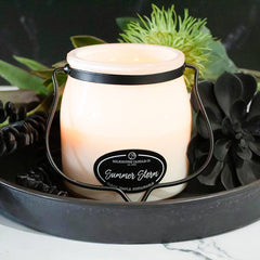 Milkhouse Candle Company - 16 oz Butter Jar Candle: Summer Storm