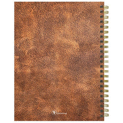TF Publishing - Paper Goods - 2025 Aged Leather Medium Weekly Monthly Planner