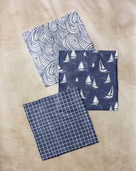 Geometry - Coastal Day Dishcloth Set