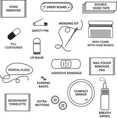 Pinch Provisions - Cracker Minimergency Kit Christmas Stocking Stuffer: Oxblood