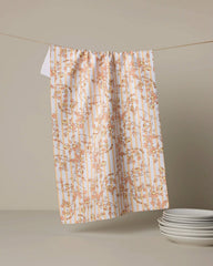 Geometry - Buttercup Vine Tea Towel