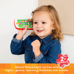 Kids Hits Educational Toodler Smart Phone Toy- Light-up Zoo