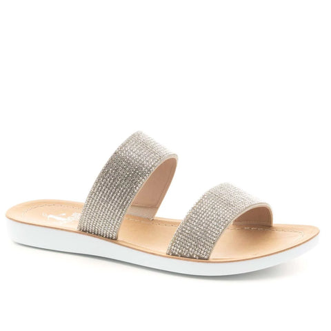 Jubilee Sparkle Sandal-Clear