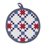 Americana Quilted Printed Potholder