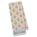 Scandi Spring Flowers Printed Microfiber Dishtowel