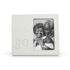 Inspired 50 Years Ceramic Frame - 4x6in