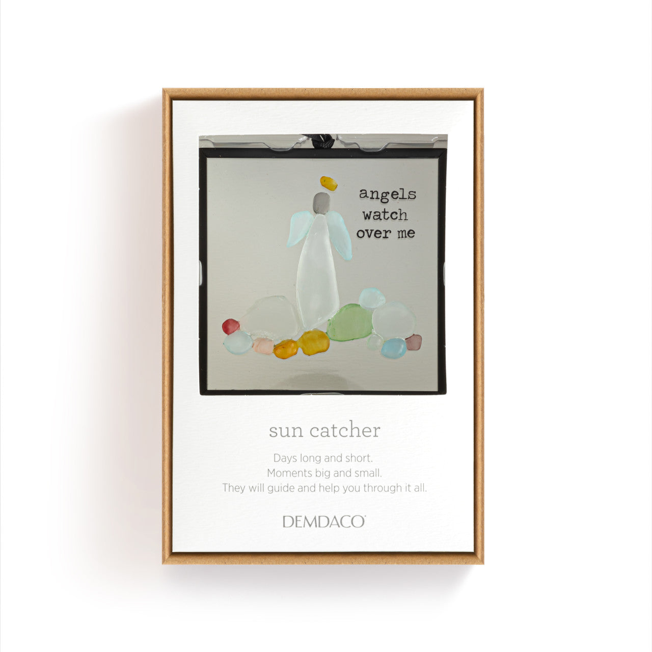 Angels Watch Over Me Suncatcher - 3x3in