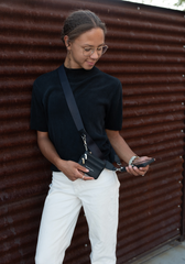 Save The Girls - Clip & Go Crossbody Strap with Pouch - Solid Collection: Green