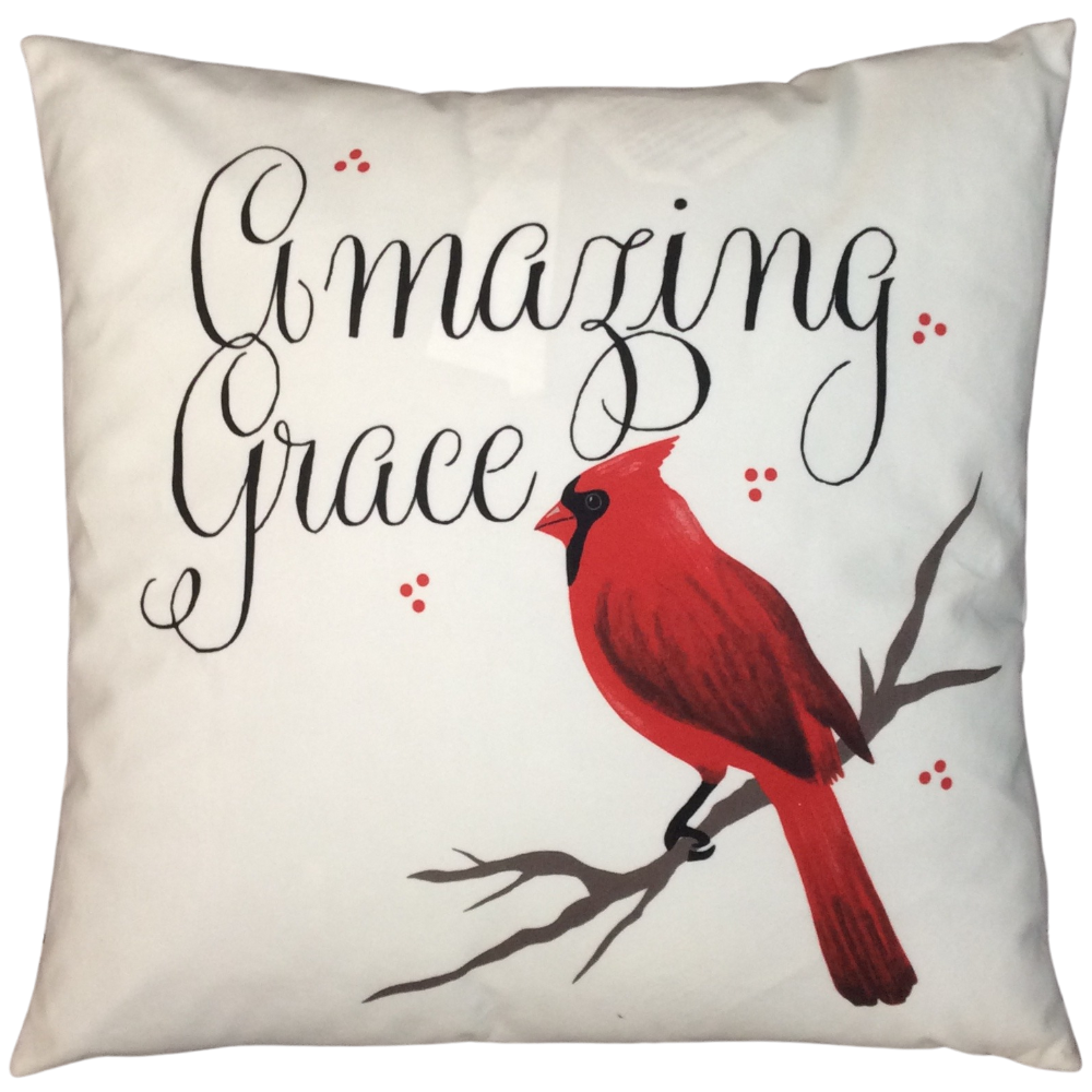 Cardinals - Amazing Grace Pillow