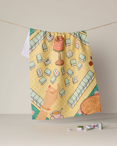 Geometry - Lucky Hand Tea Towel