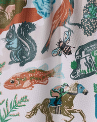 Geometry - Greetings From Kentucky Tea Towel