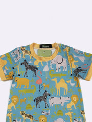 Clover Cottage - Animal Kingdom Boy Romper