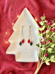 Christmas Light Earrings