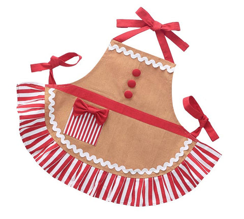 CHILD'S GINGERBREAD APRON