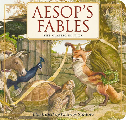 Aesop's Fables Board Book: The Classic Edition (Illustrated Collection Of Aesop's Fables)