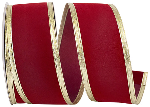 VELVET DYNASTY WIRED EDGE ribbon