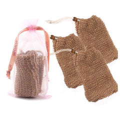 Exfoliating Soap Pouch (4/Pack) Body Scrubber