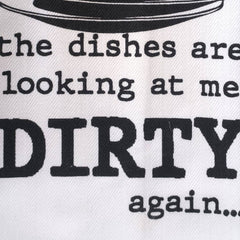 "Dirty Dishes" Kitchen Towel