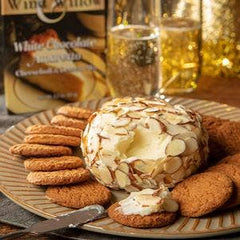 Wind & Willow - White Choc. Amaretto Cheesecake (cs 12) -Sweet Cheeseball