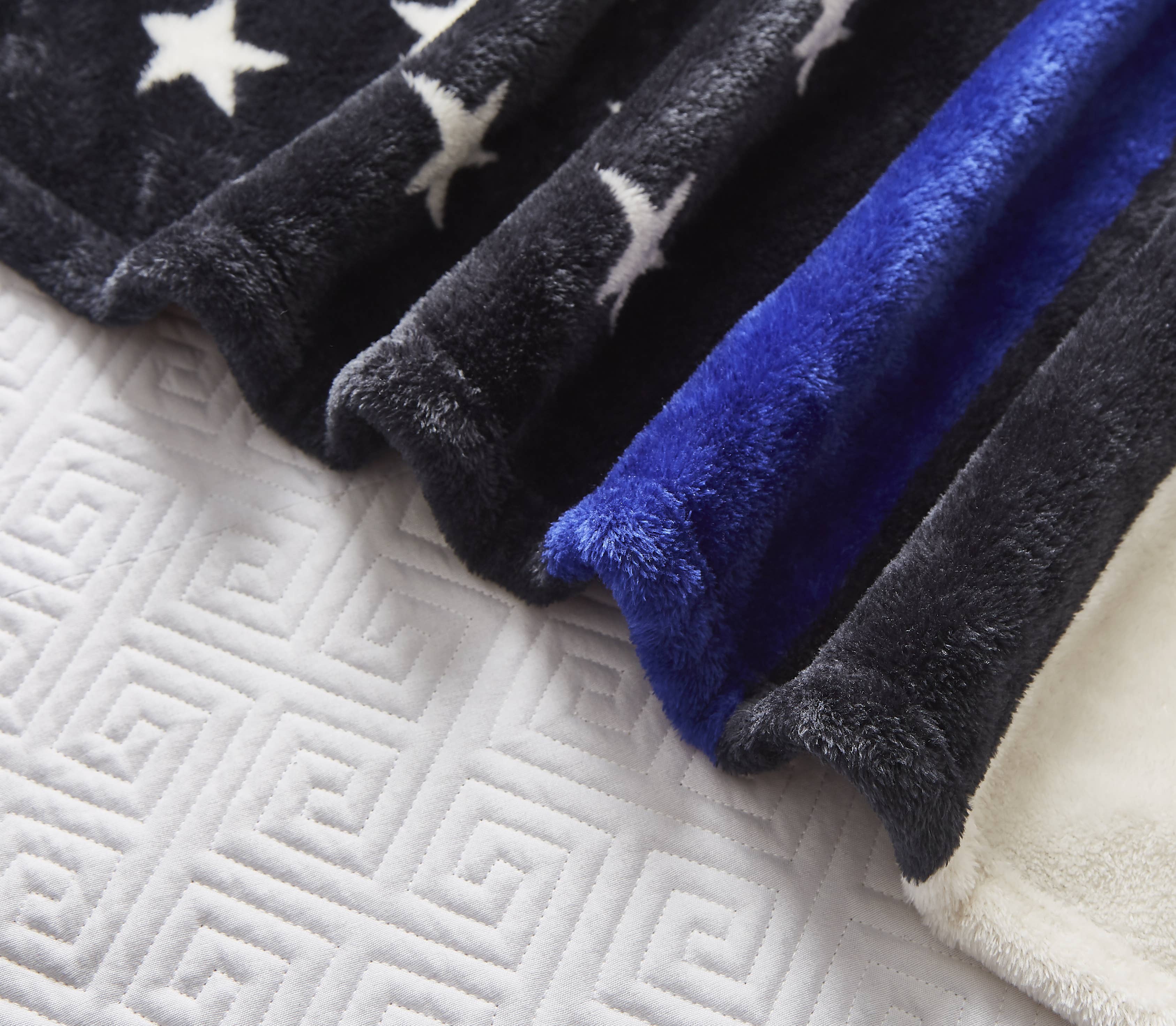 "Police Department Flag"  Blanket