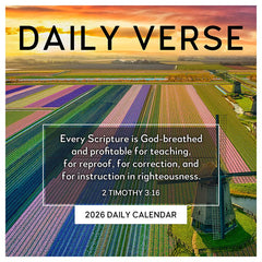 2026 Daily Verse Daily Desktop Calendar
