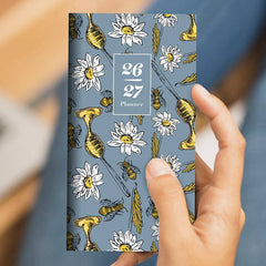 2026-2027 Honey Bees Small Monthly Pocket Planner