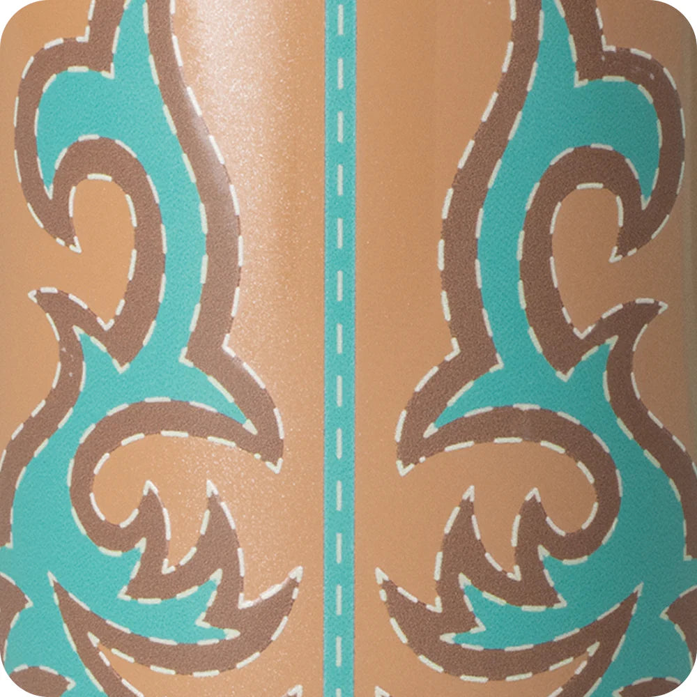 BOOT SCOOTIN' TURQUOISE Mega Mug 30oz