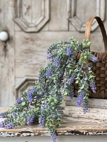 Purple Sage Boxwood Drop | 30"
