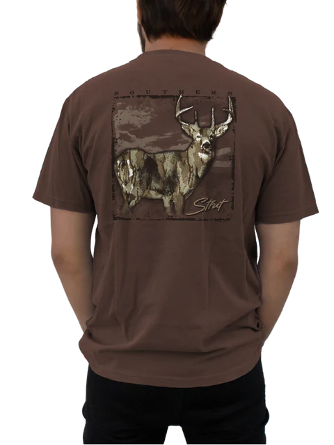 Southern Strut Brand  Camo Deer T-Shirt