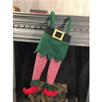 30” FABRIC ELF LEGS STOCKING