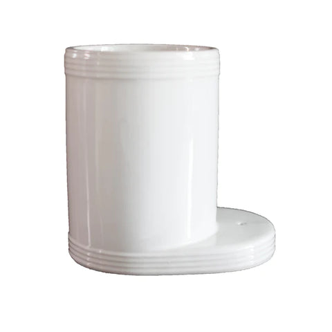 pinstripe utensil crock
